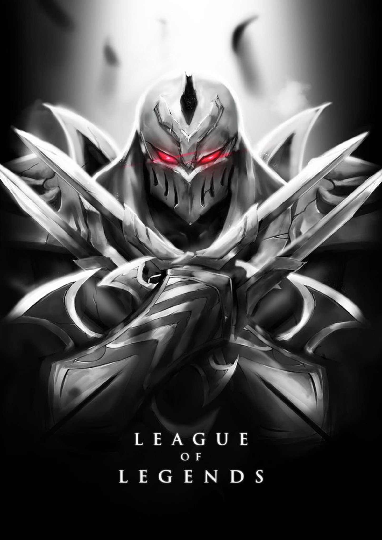 League of Legends Poster Zed wallpaper 1450x2049 621662