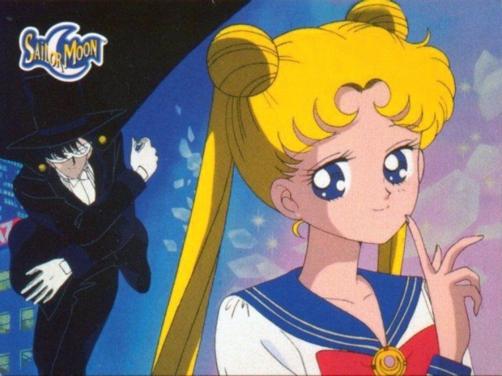 Sailor Moon & Tuxedo Mask - Serena and Darien Wallpaper (32589658 ...
