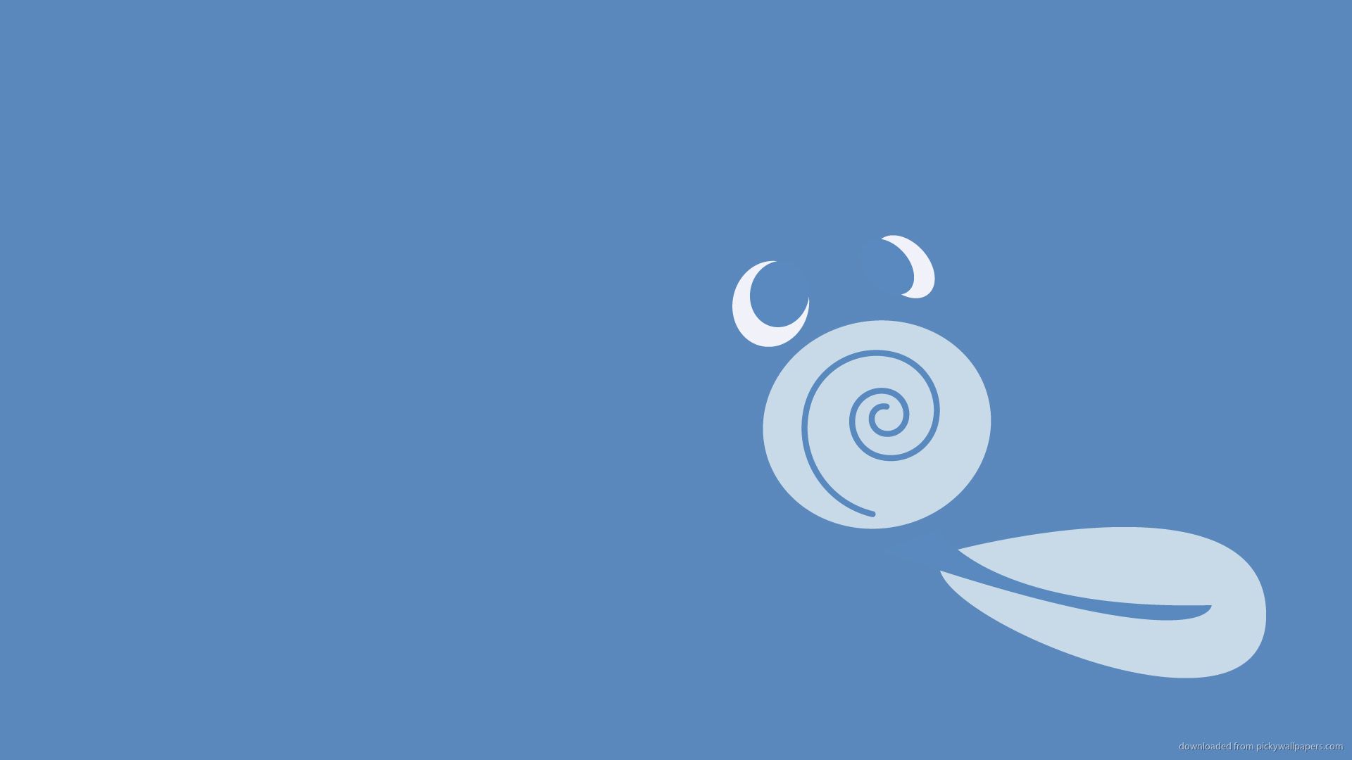 Simple Poliwag Pokemon Wallpaper Picture For iPhone, Blackberry