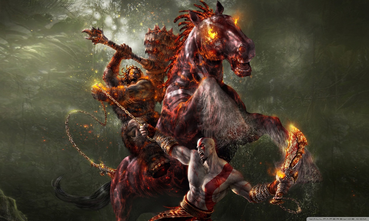God Of War, Game Battle 1 HD desktop wallpaper : High Definition ...