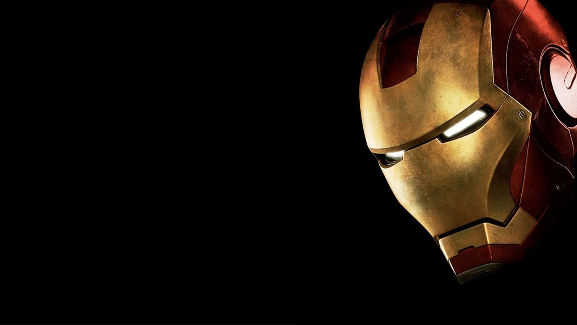 Iron Man movies comics armor Marvel Comics black background ...