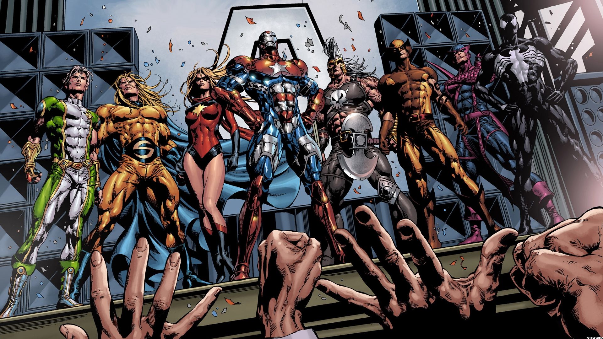 Wallpapers Marvel Heroes Villains 1920x1080 | #1838457 #marvel heroes