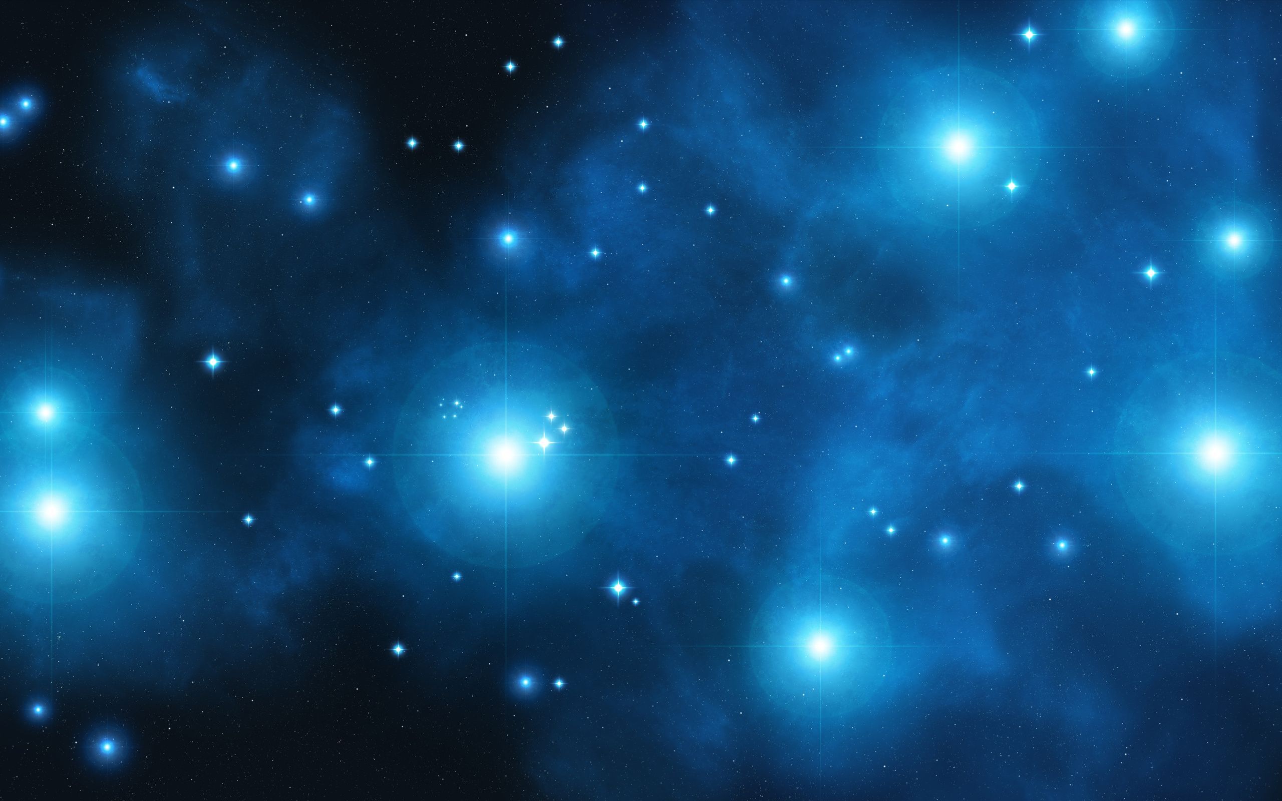 2560x1600 uranium, stars, beauty, light nights, the host of heaven
