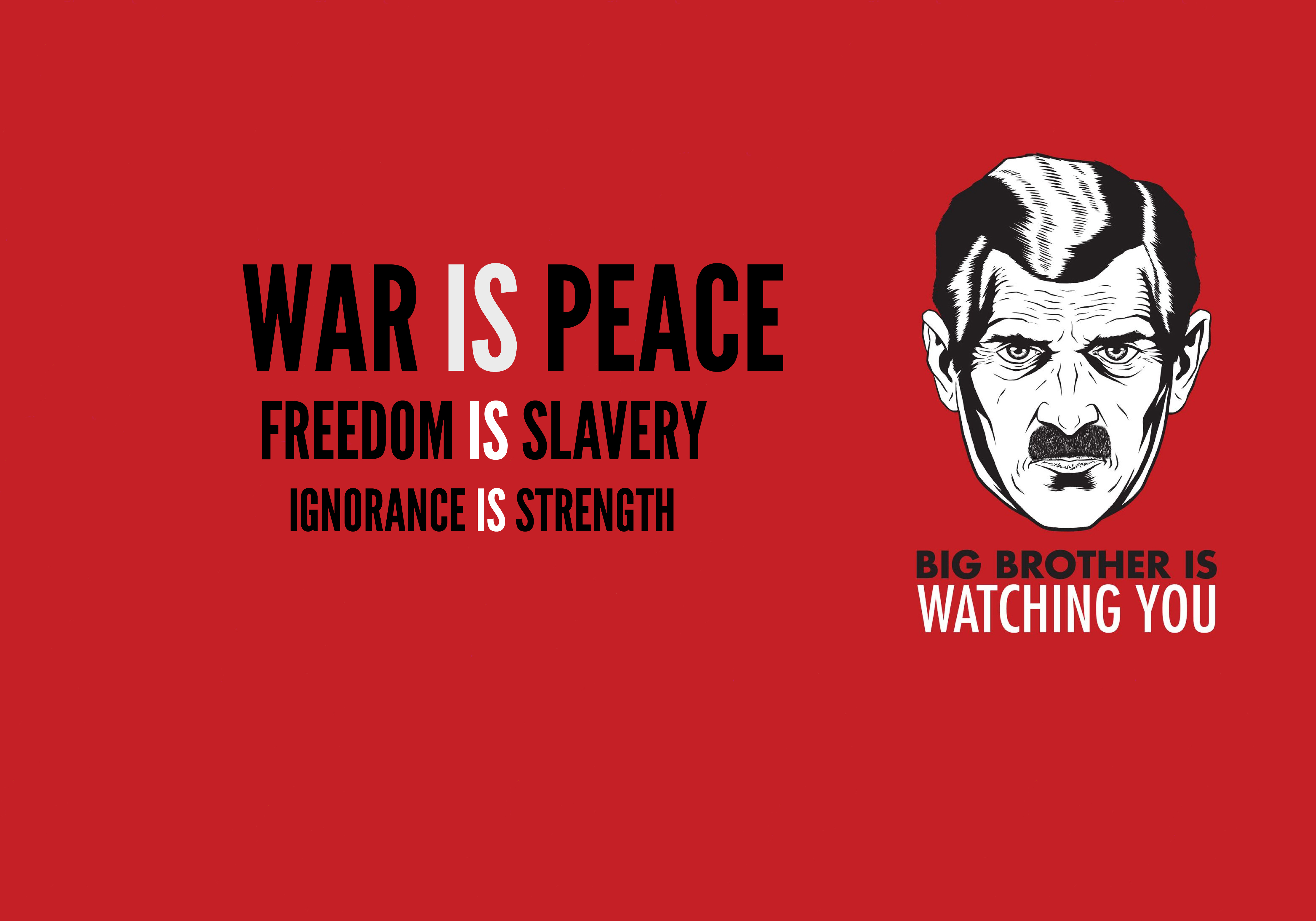 Download wallpaper big brother, big brother, in 1984, orwell, war ...