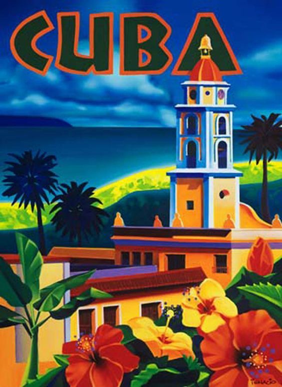 images of travel posters | Cuba - vintage tourism posters ...