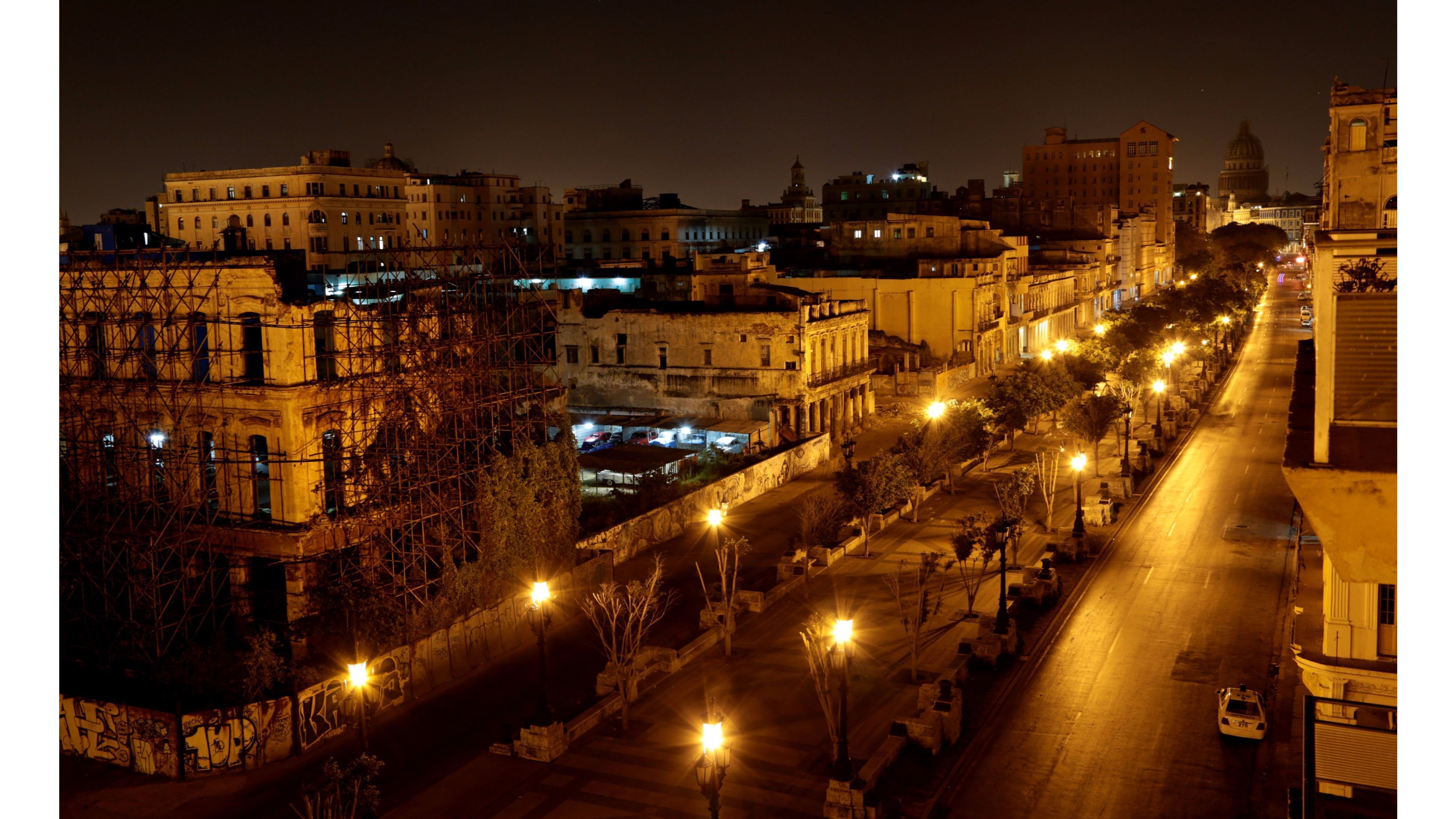 Nighttime Views 4K Havana, Cuba Wallpaper | Free 4K Wallpaper