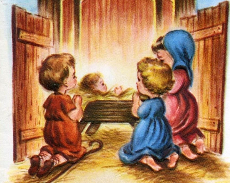 Baby Jesus In The Stable Nativity Wallpaper Picture Of Jesus ...