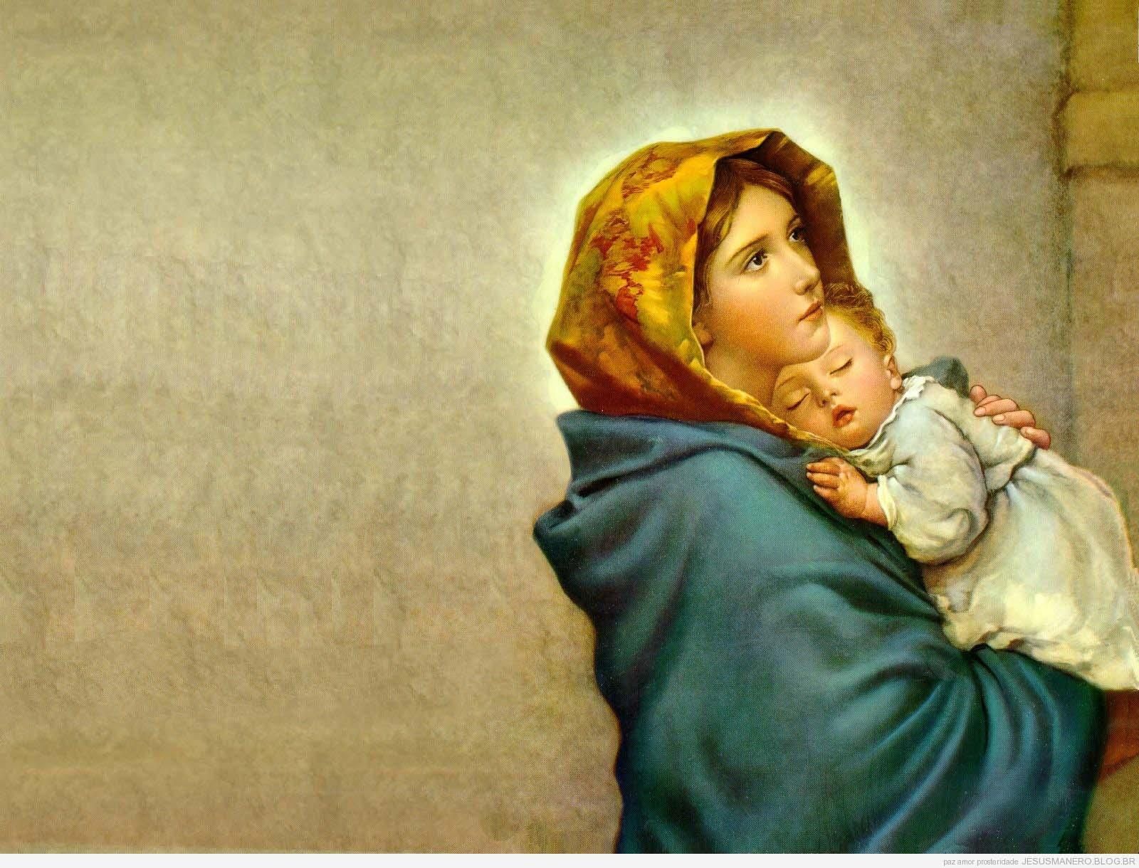 Mother Mary With Baby Jesus Pictures For Download | HD Wallpapers ...