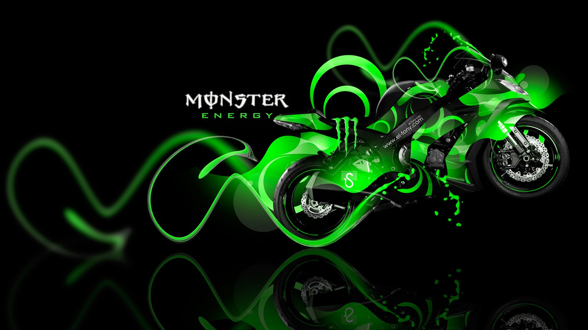 Kawasaki Logo Wallpaper Monster - image #342