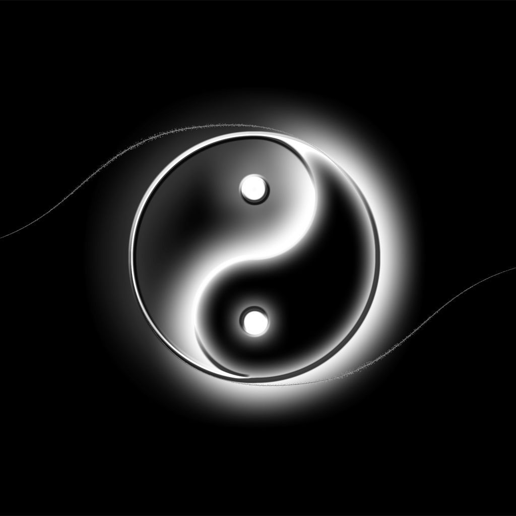 IMAGE yin yang art background