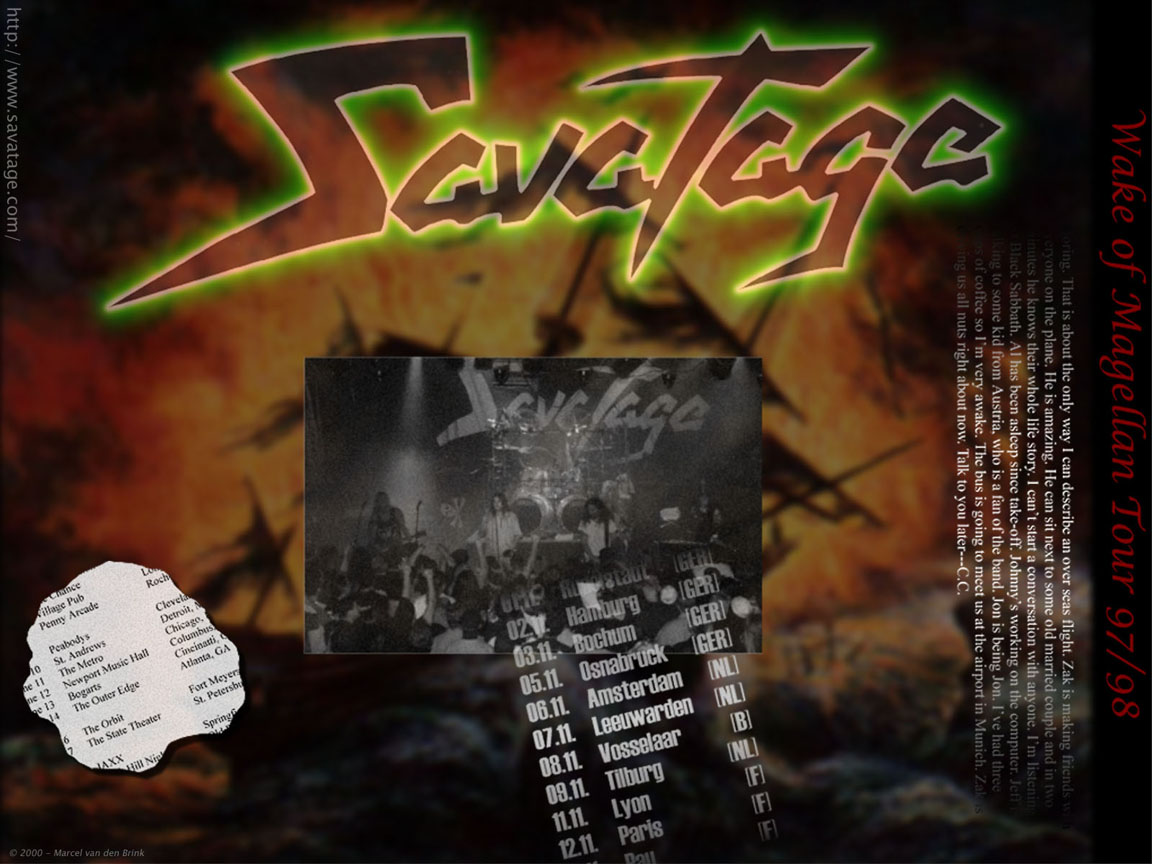 The Official Savatage Homepage