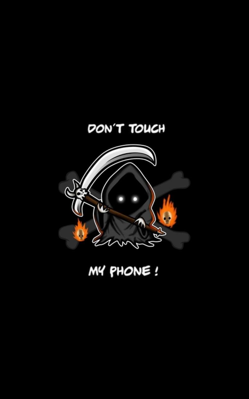 Dont Touch My Phone Wallpaper APK Download - Free Personalization