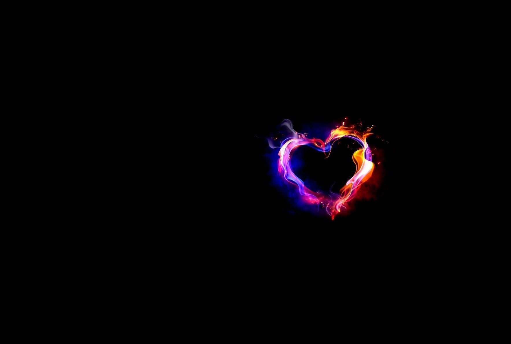FIRE HEART WALLPAPER - (#94049) - HD Wallpapers - [wallpapersinhq.pw]