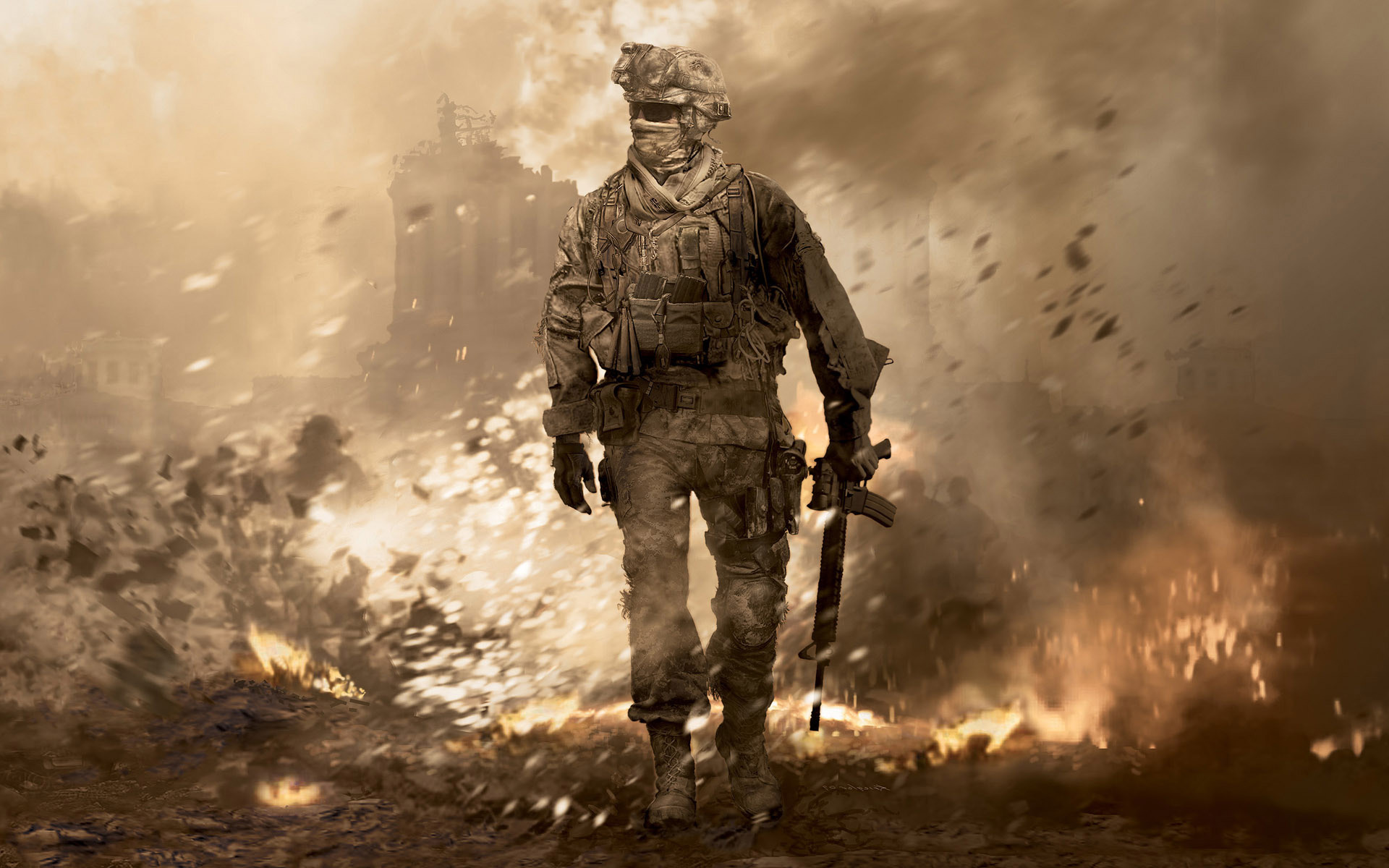 Call of Duty - 3A Modern Warfare 2 Wallpaper | RoyalWallpaper.Biz ...
