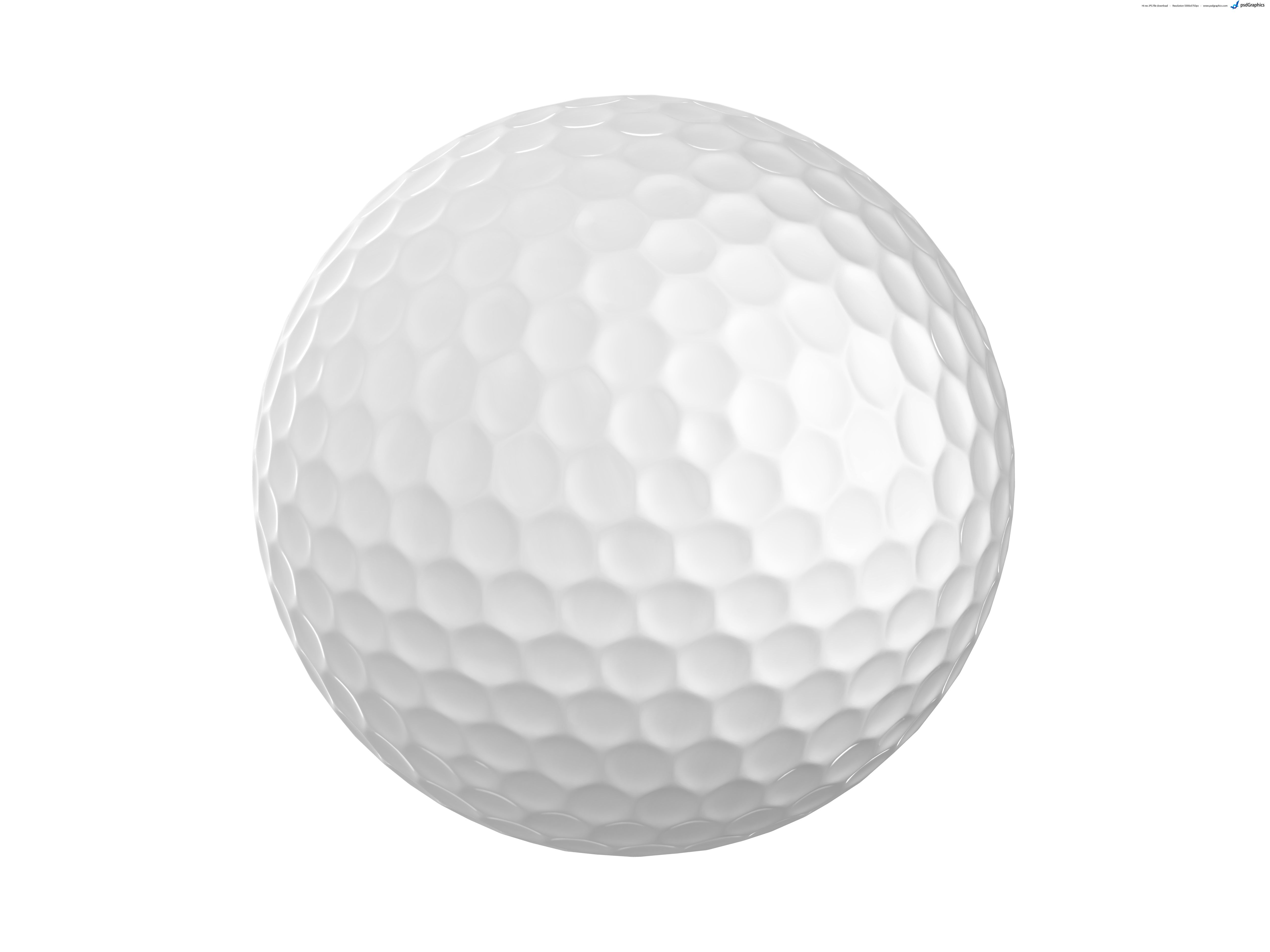 Golf ball isolated on white background | PSDGraphics