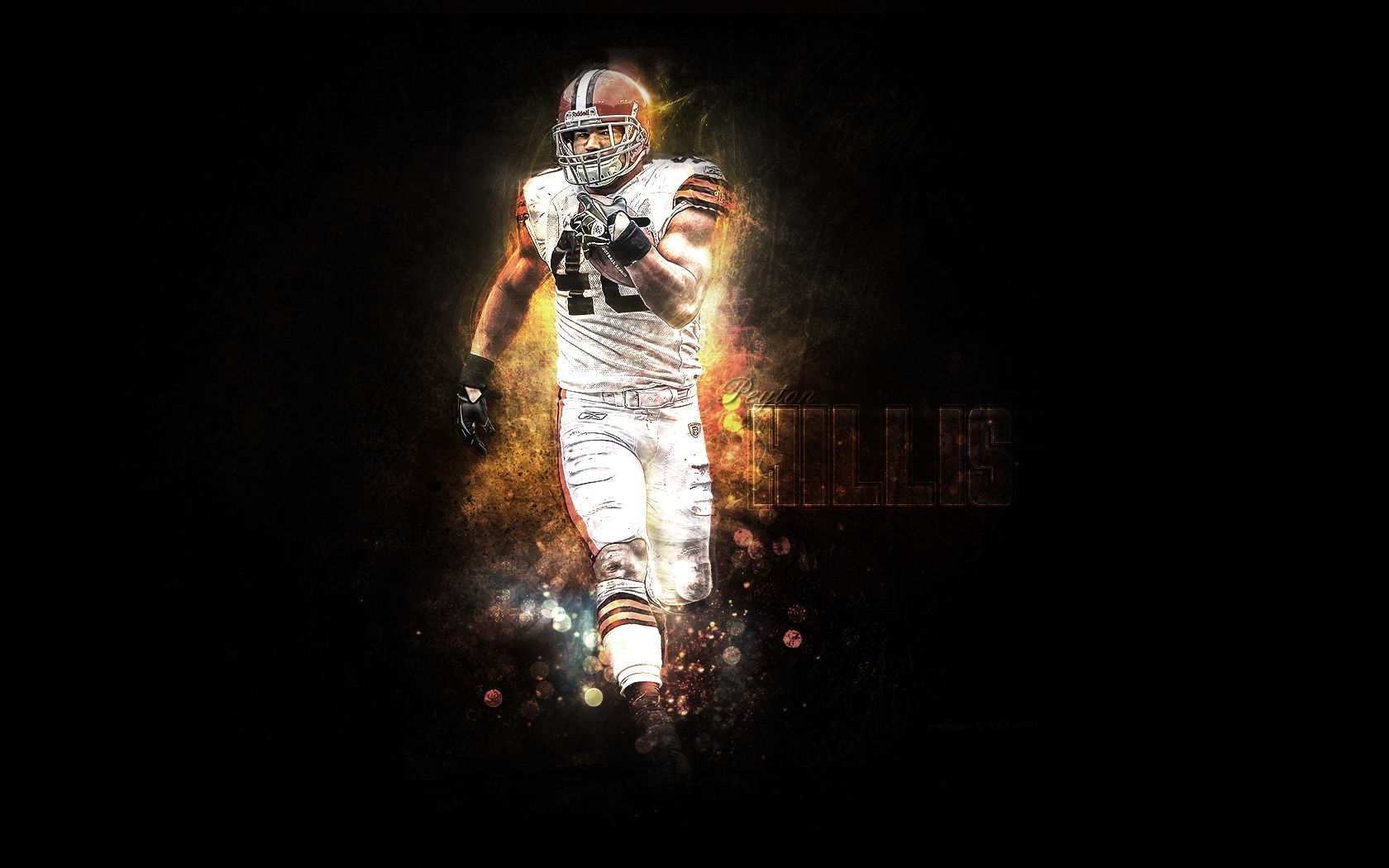 American NFL player Peyton Hillis Hd Wallpaper / Rugby Players ...