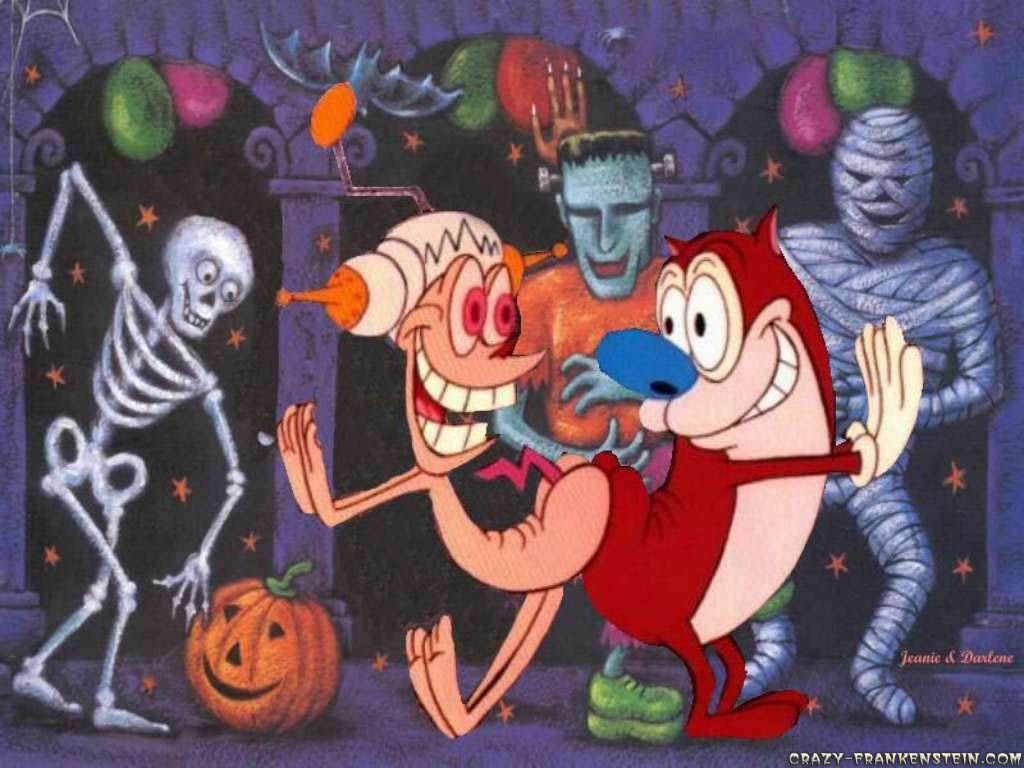 Ren and Stimpy Cartoon wallpapers - Crazy Frankenstein