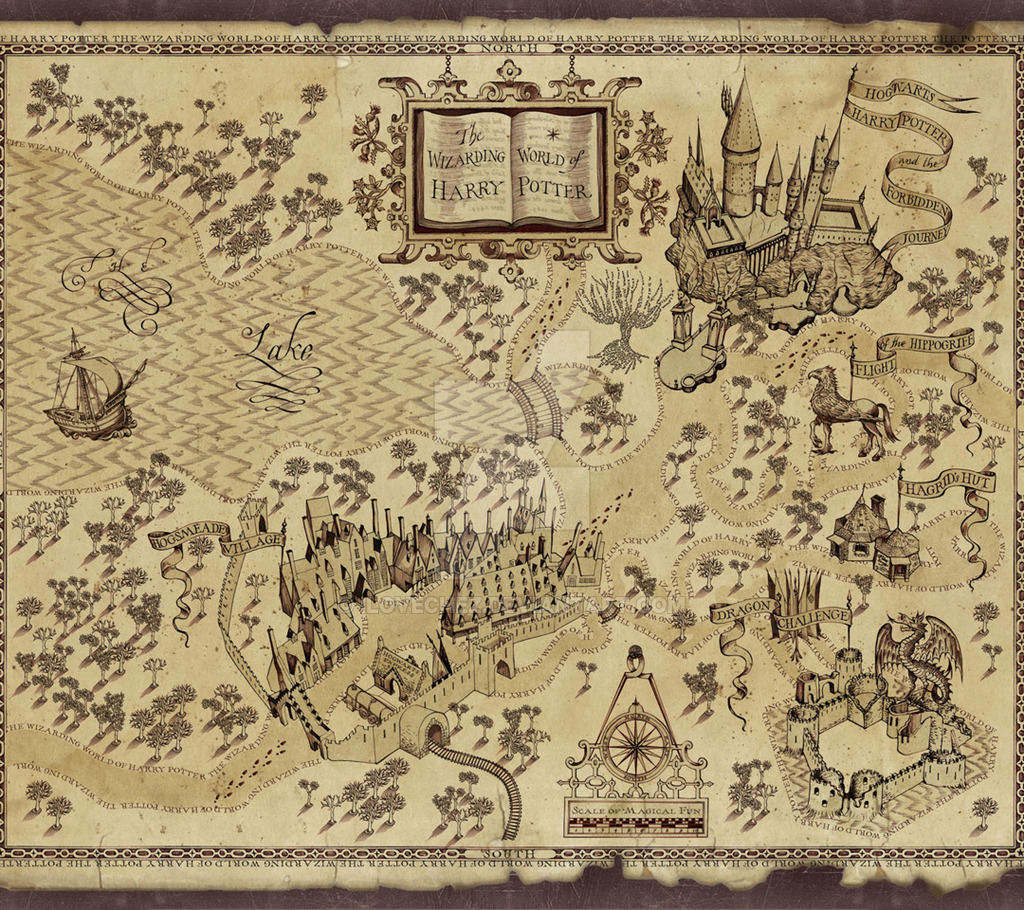 rePin image: Marauders Map By Ilovechez on Pinterest