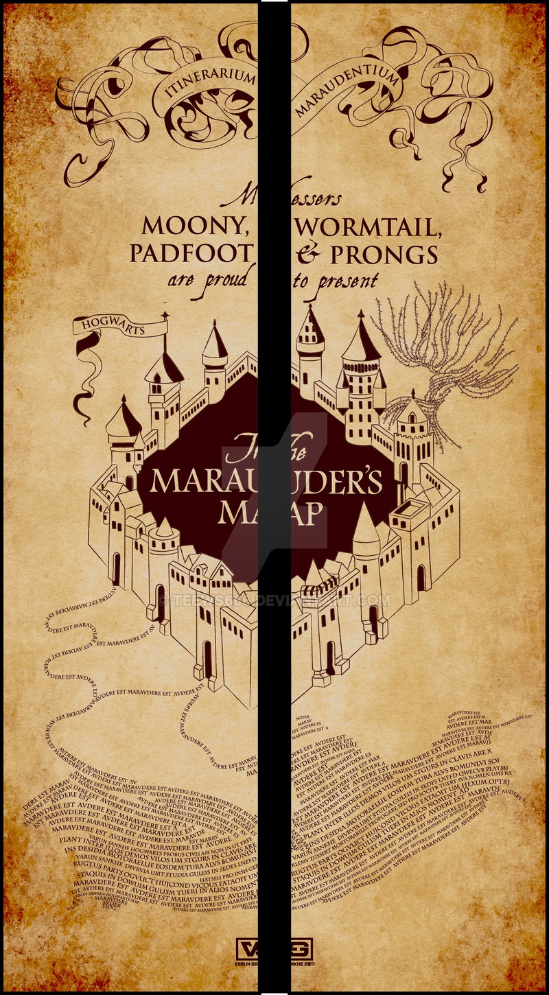 RePin image Marauders Map Flaps By on Pinterest