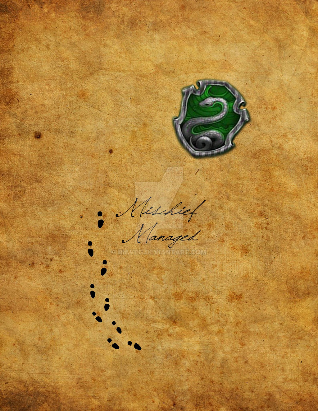 DeviantArt More Like Slytherin / Marauders Map iPhone Design by RiaVeg