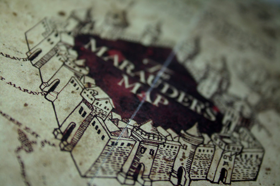 Marauders Map by ForeverStarkid on DeviantArt