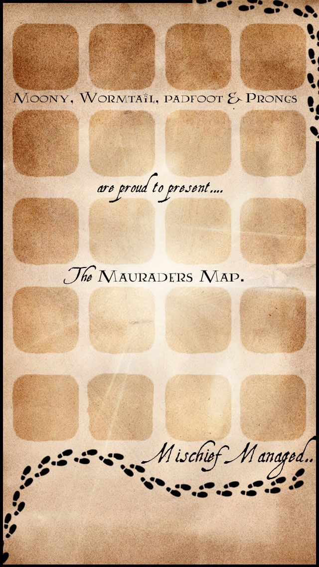 Marauder's Map | Marauders Map, The Marauders and Maps