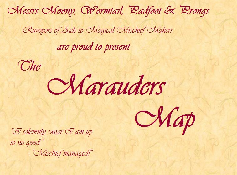 The Marauders Map :3 by Woudln on DeviantArt