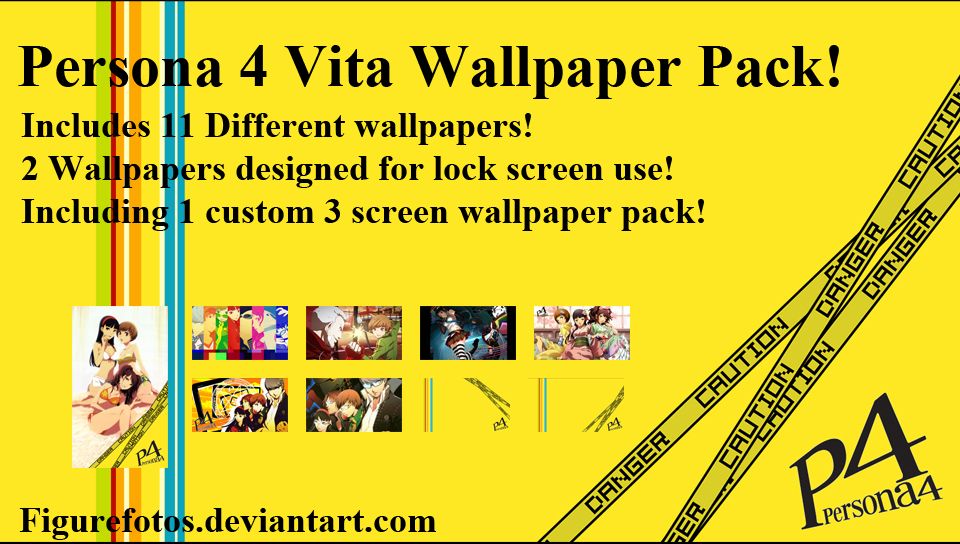 Persona 4 Vita Wallpapers by PlasticSparkPhotos on DeviantArt