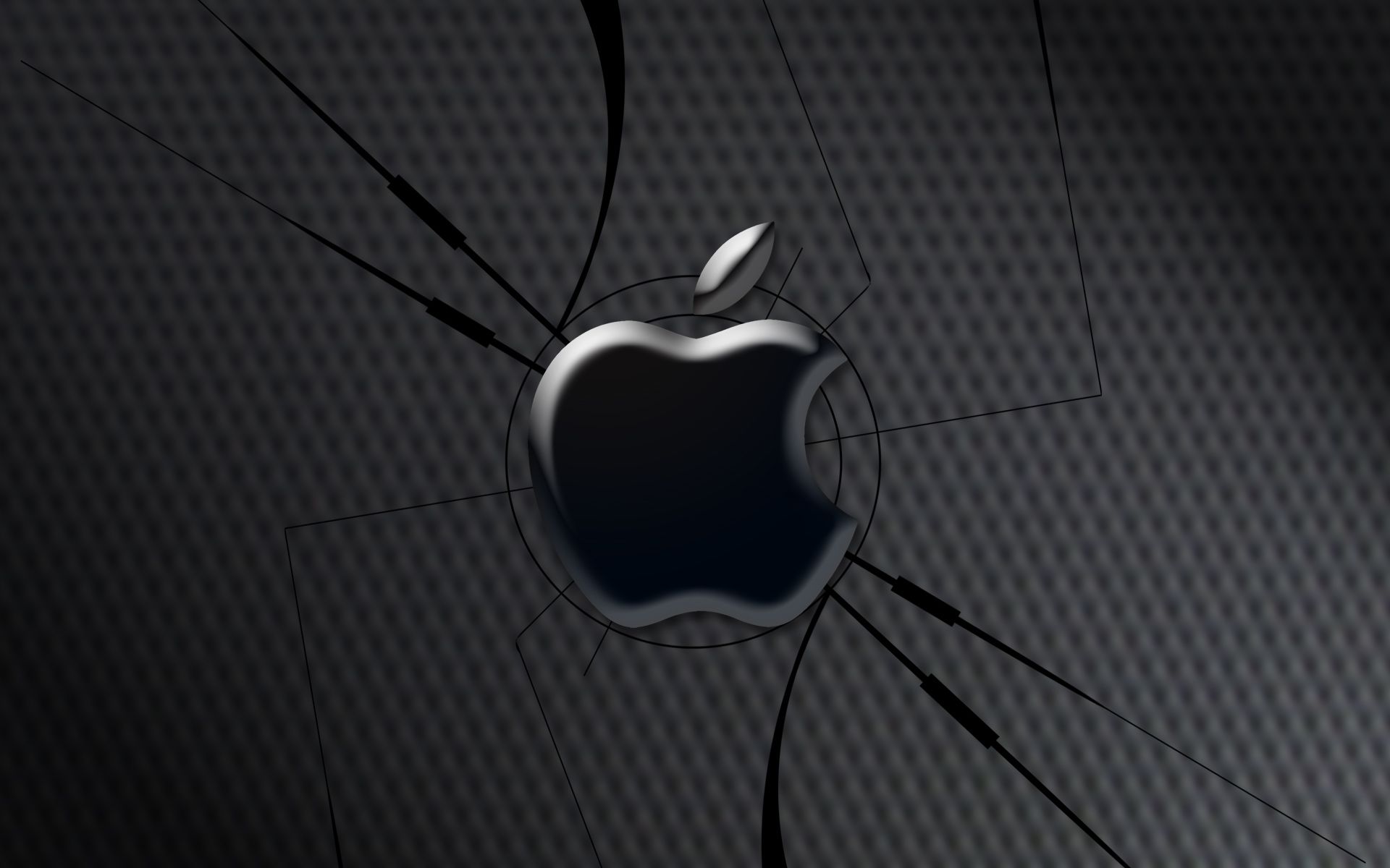 Apple black wallpaper hd download