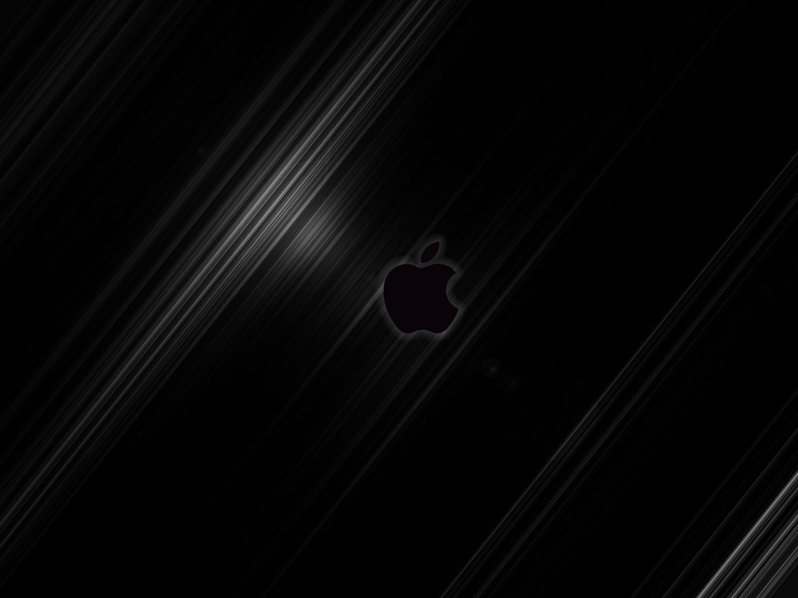 1600x1200 Apple Streak BLACK - By Jompa desktop PC and Mac wallpaper