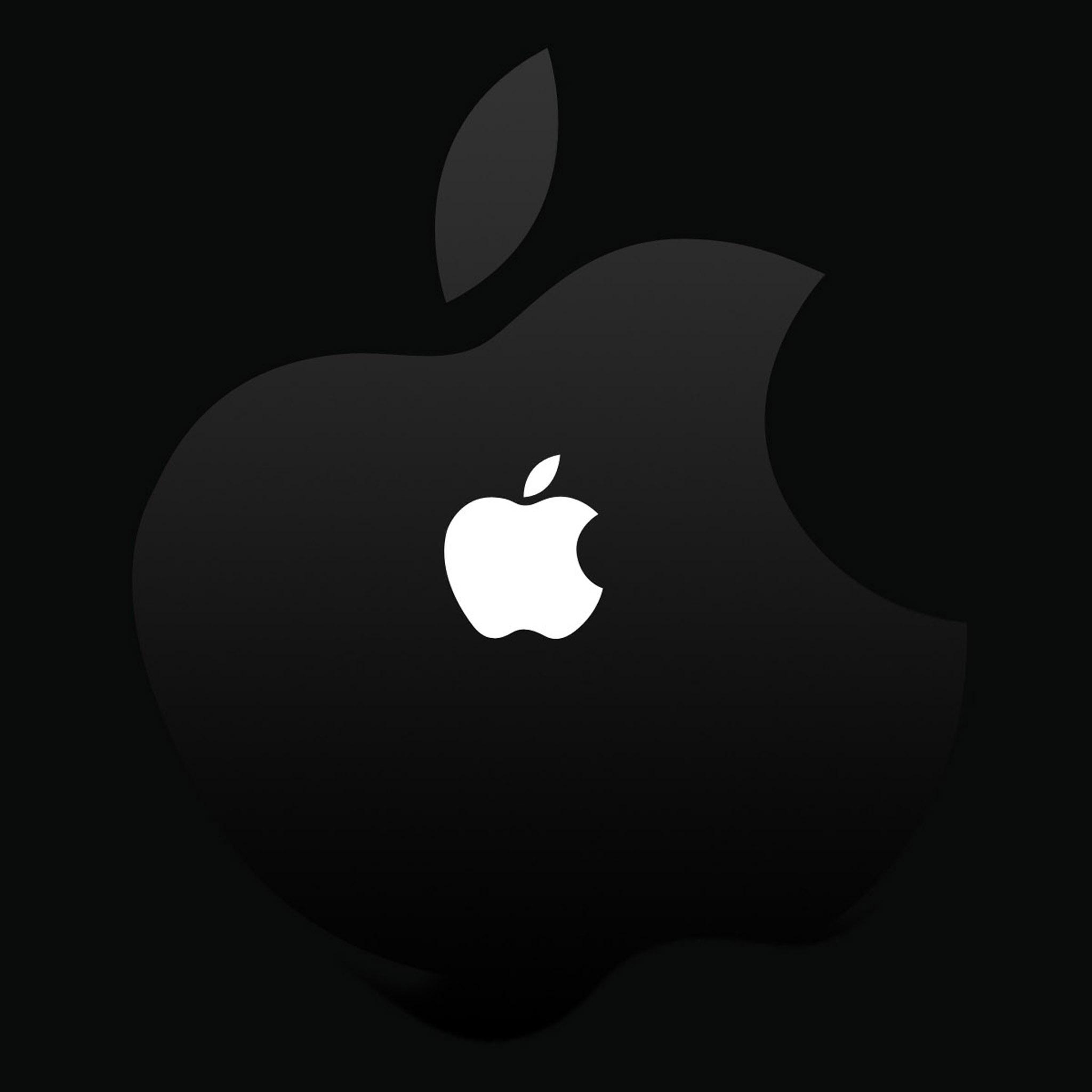 Black Apple logo iPad Air 2 Wallpapers iPad Air 2 Backgrounds