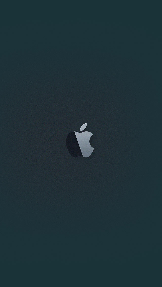 Apple Shiny Black Rear iPhone 5 Wallpaper / iPod Wallpaper HD