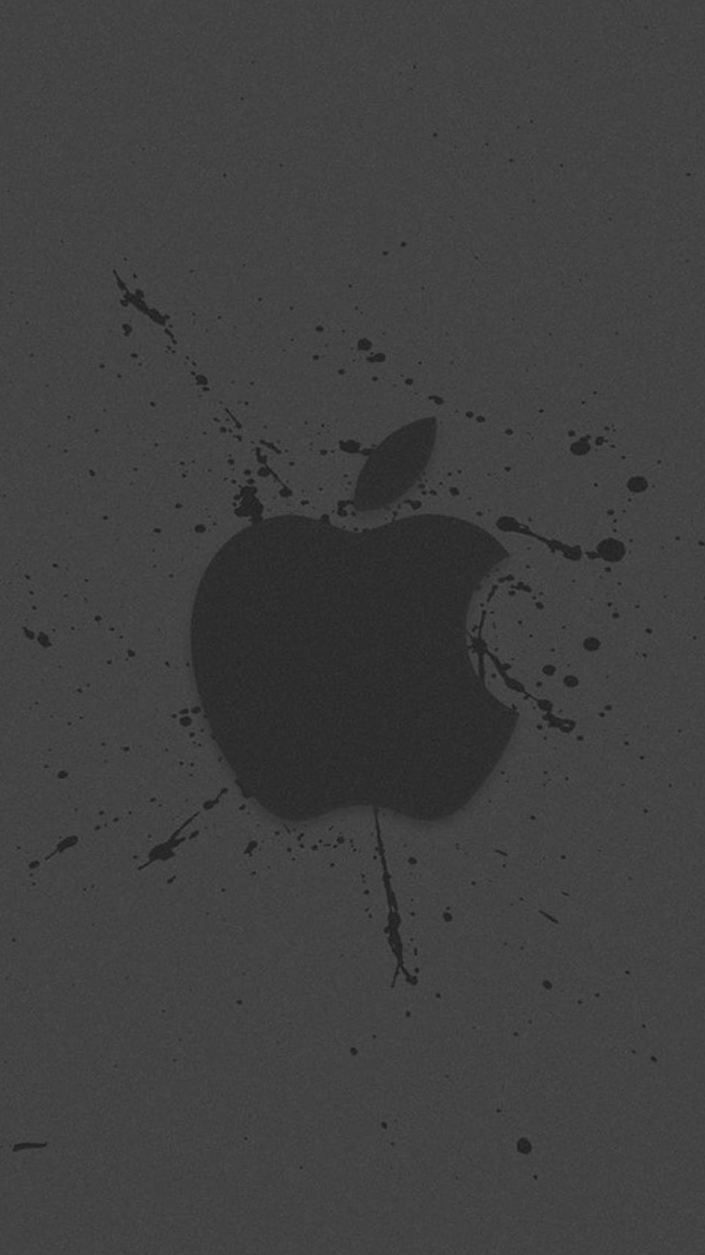 Black Apple logo 3 Galaxy S6 Wallpaper | Galaxy S6 Wallpapers
