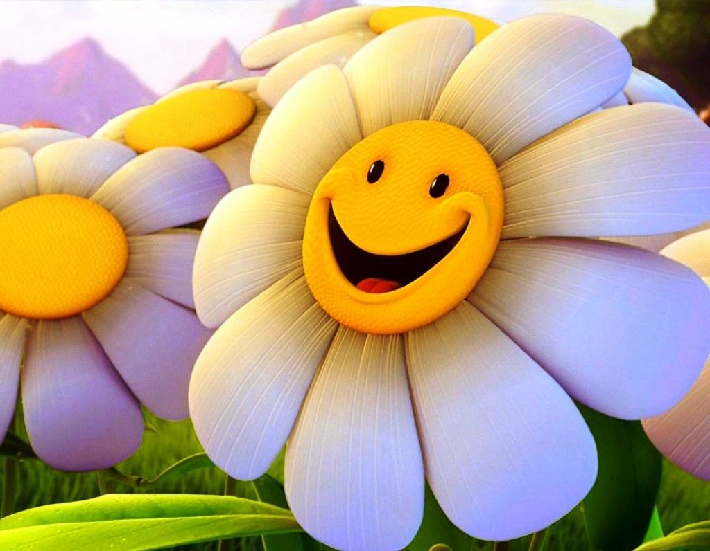 Download Cute Backgrounds For Kids Smile Flowers Wallpaper | Full ...