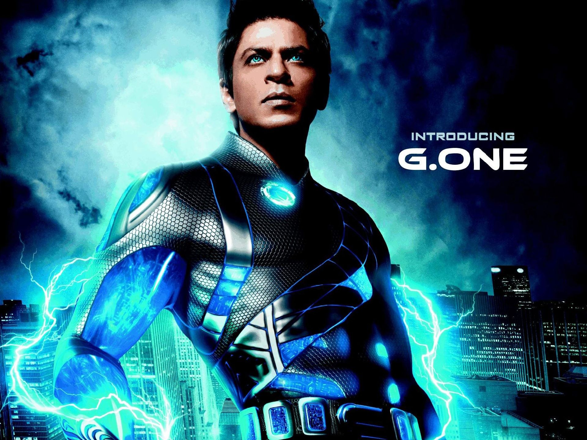 Shahrukh Khan in Ra One Wallpapers HD Backgrounds