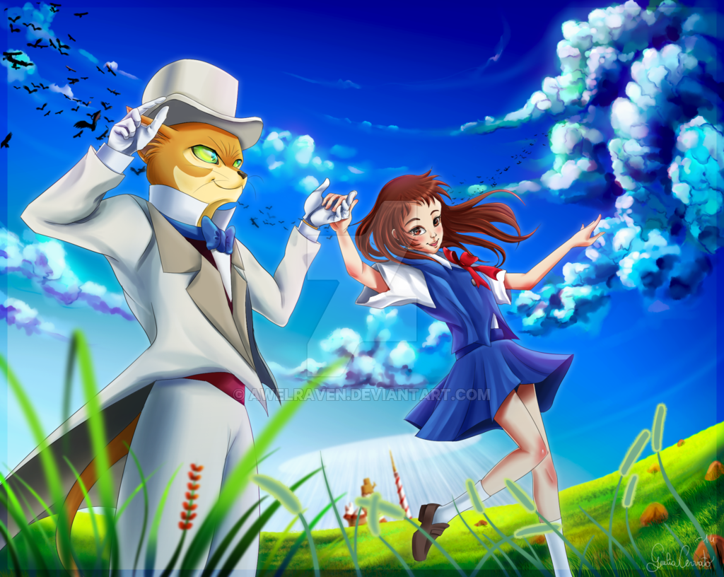 The Cat Returns Baron And Haru By AwelRaven On DeviantArt