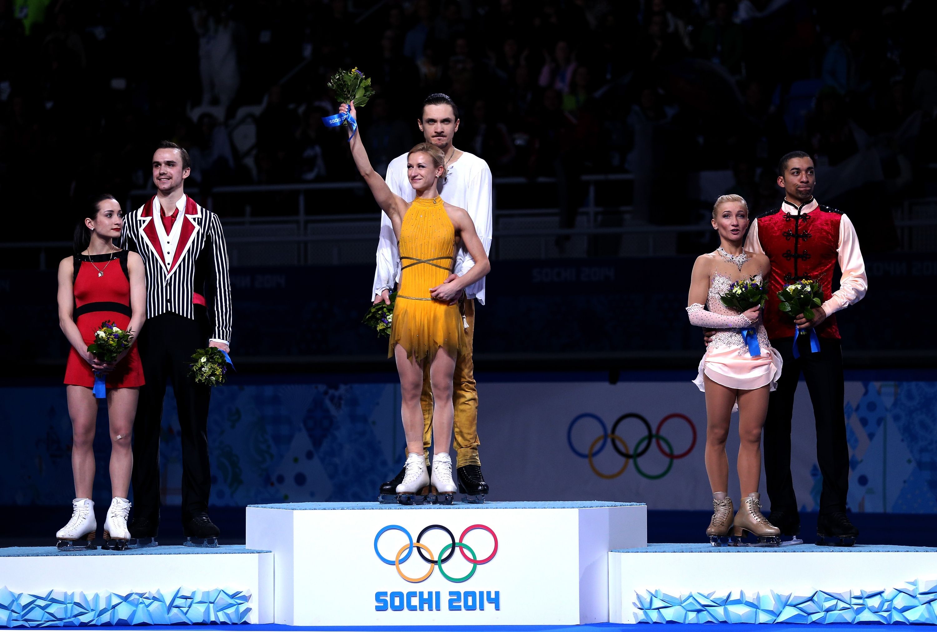Russian skaters Fedor Klimov and Ksenia Stolbova holders of gold ...