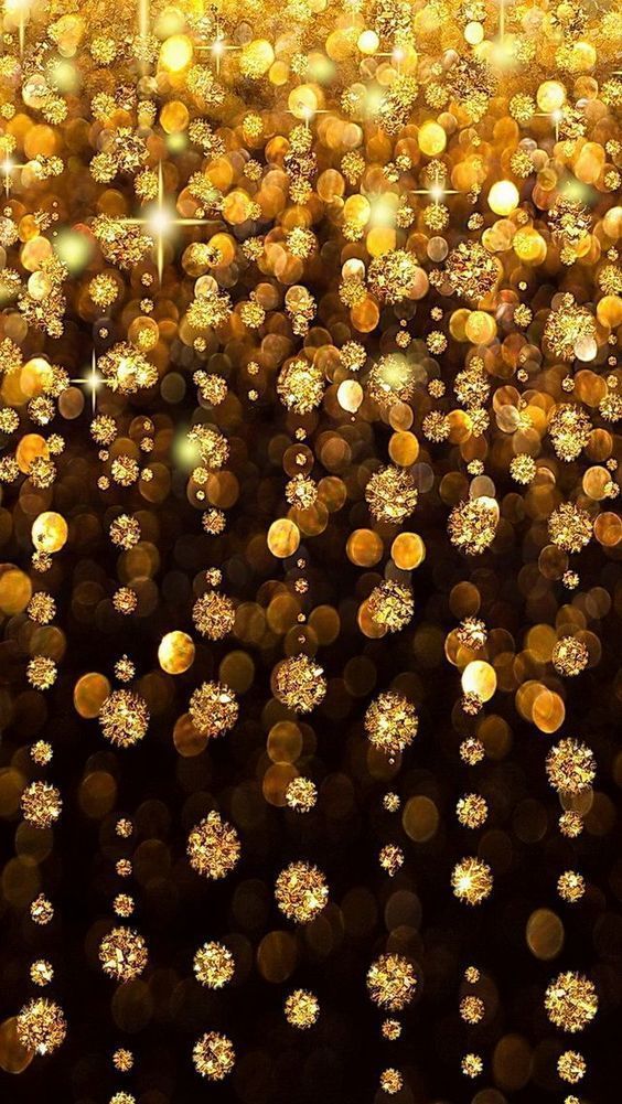 Golden Glitter iPhone wallpapers. Tap to see more Beautiful iPhone ...