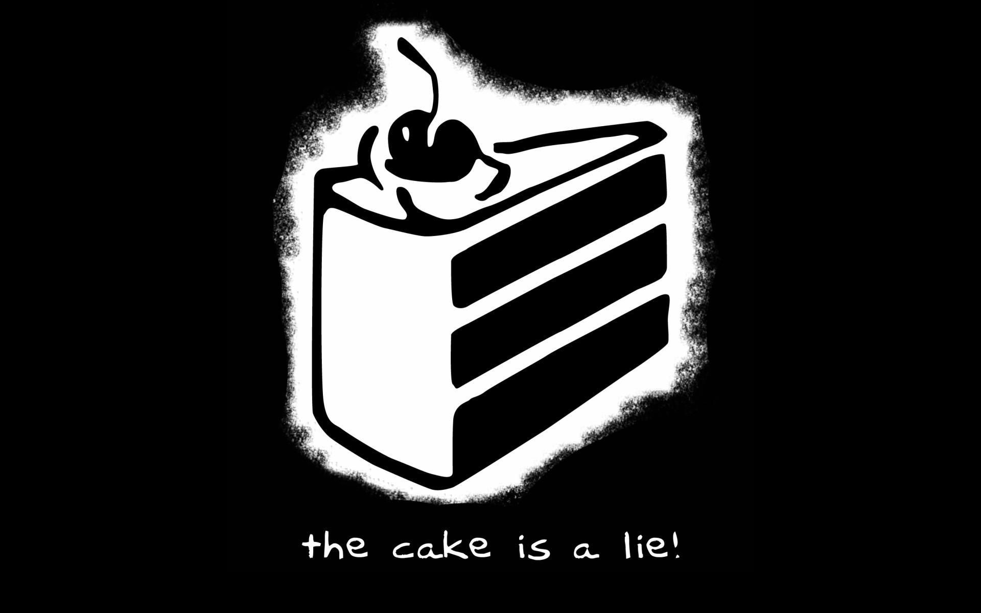 Portal steam software games the cake is a lie wallpaper -