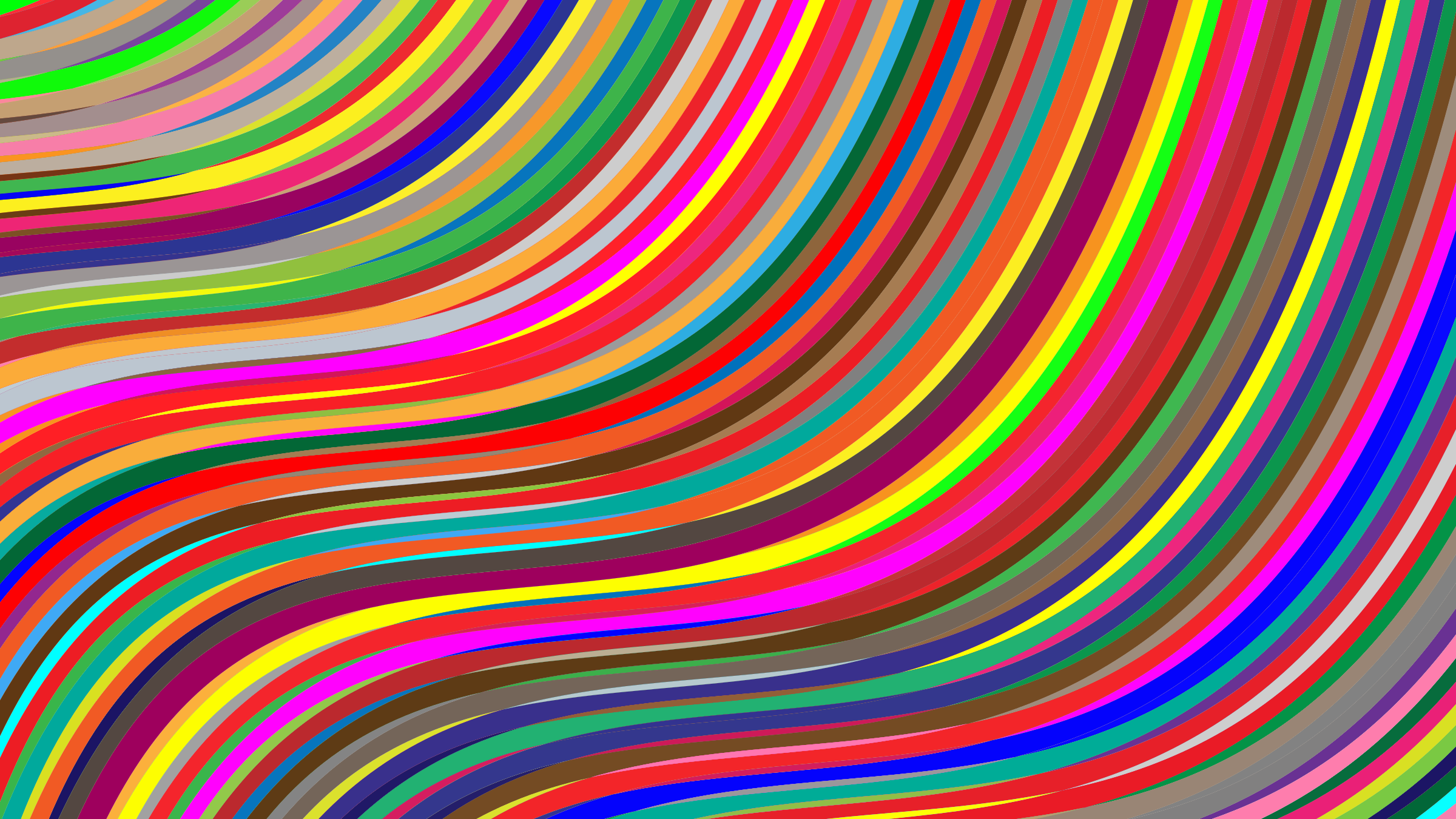 Clipart - Wavy Psychedelic Background 4