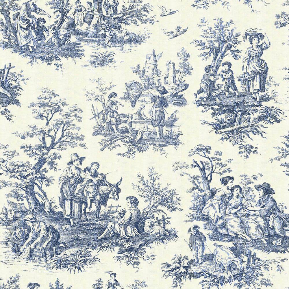 French Toile Wallpapers
