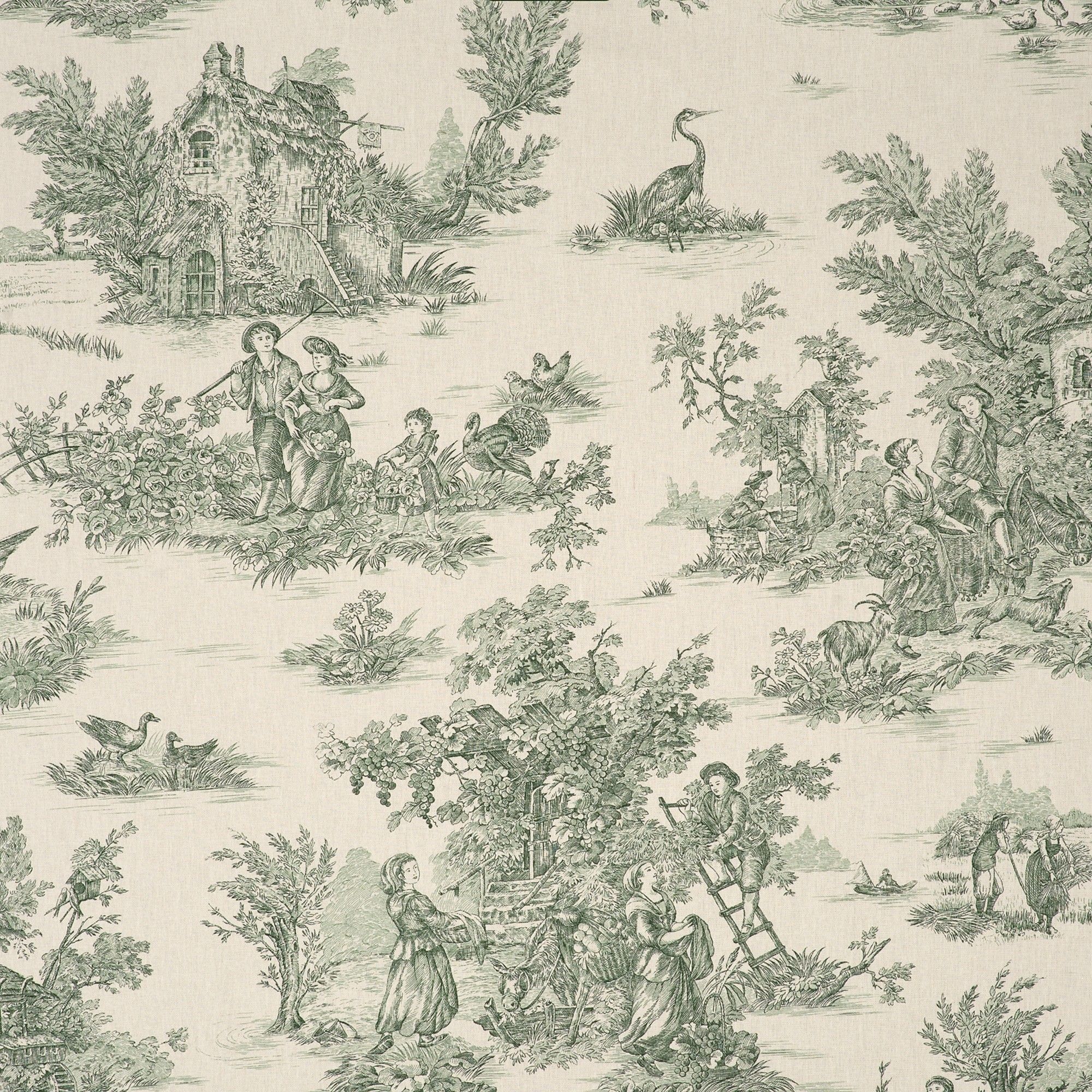 Nickyskye meanderings toile, exploring a traditional design