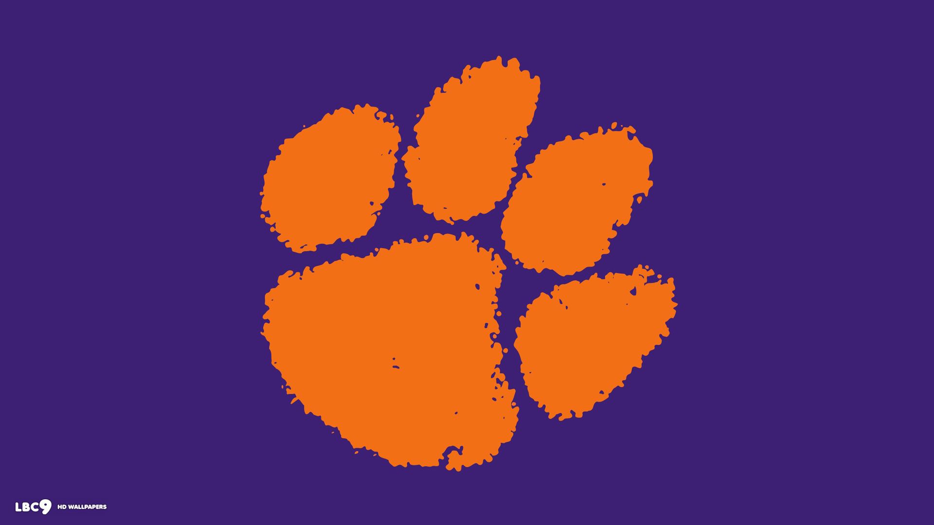 clemson tigers wallpaper 1/2 | college athletics hd backgrounds