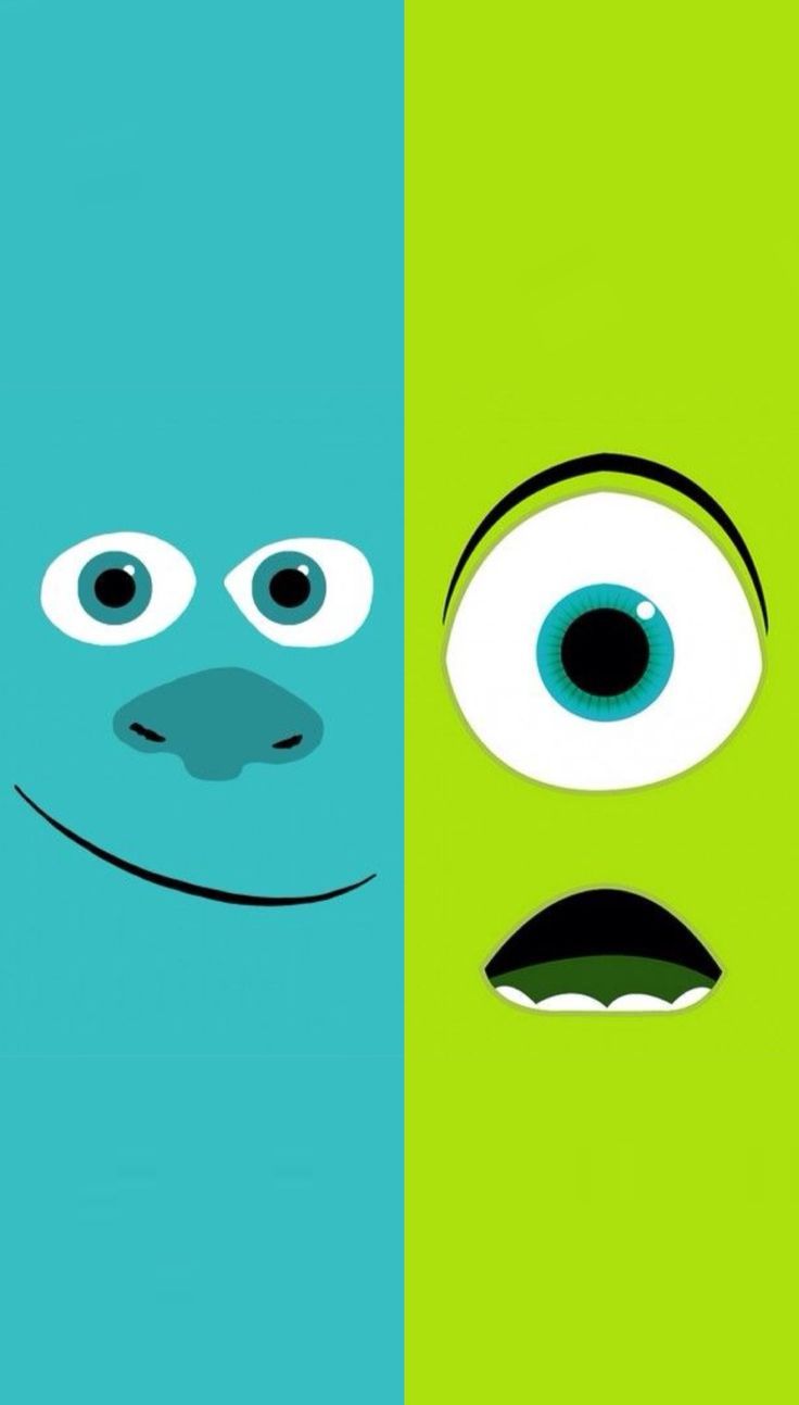 Monsters University | Mike & Sulley iphone Wallpaper | Wallpapers ...
