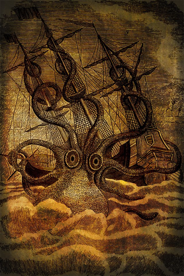 Avast Sea Monster Wallpapers for iPhone Wataingi Media