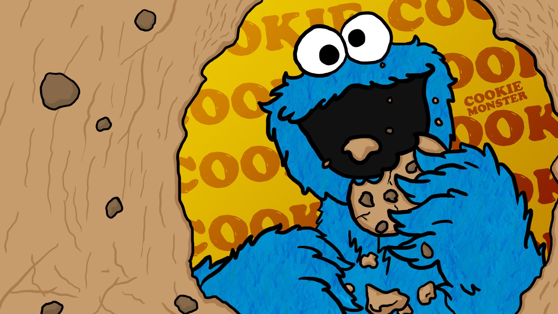 Gallery for - cookie monster wallpapers free