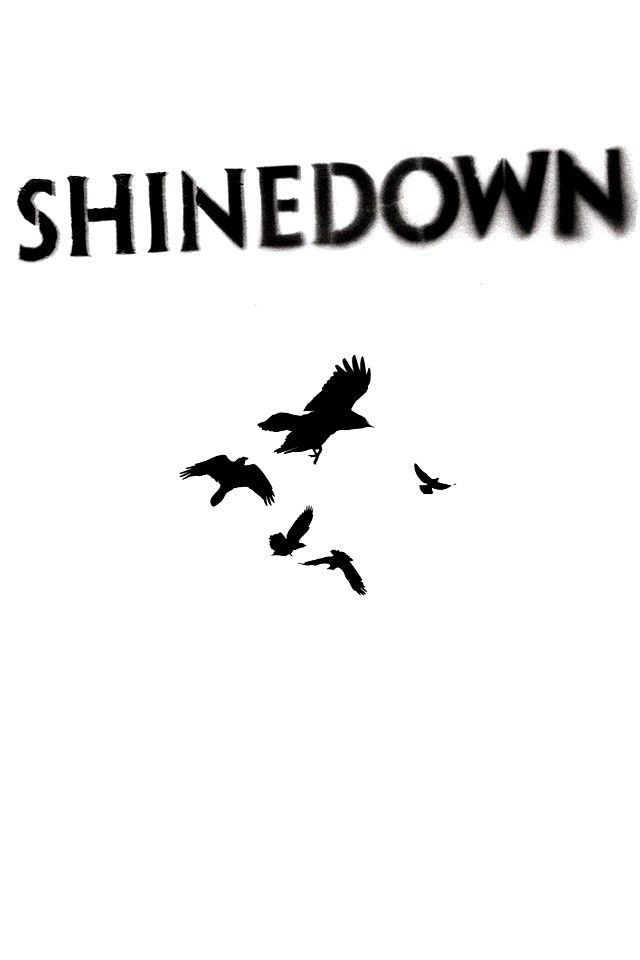 Download free music wallpaper Shinedown with size 640x960 pixels