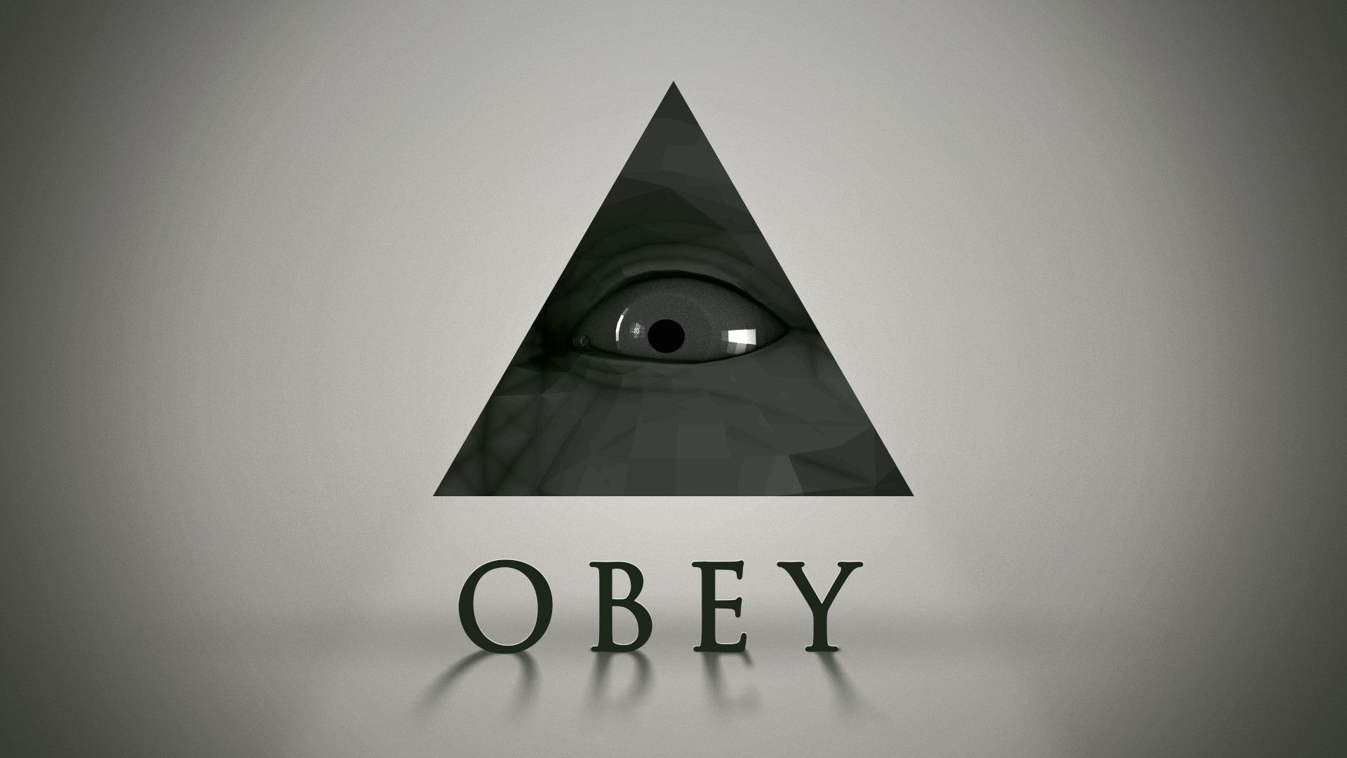 Obey. [1920x1080] (OC) : wallpapers