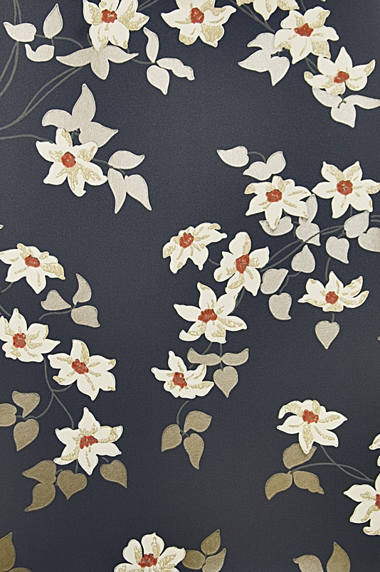 Malleny Floral Wallpaper Nina Campbell Montacute range