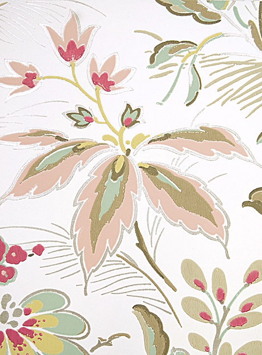 Montacute Floral Wallpaper | Nina Campbell Montacute range